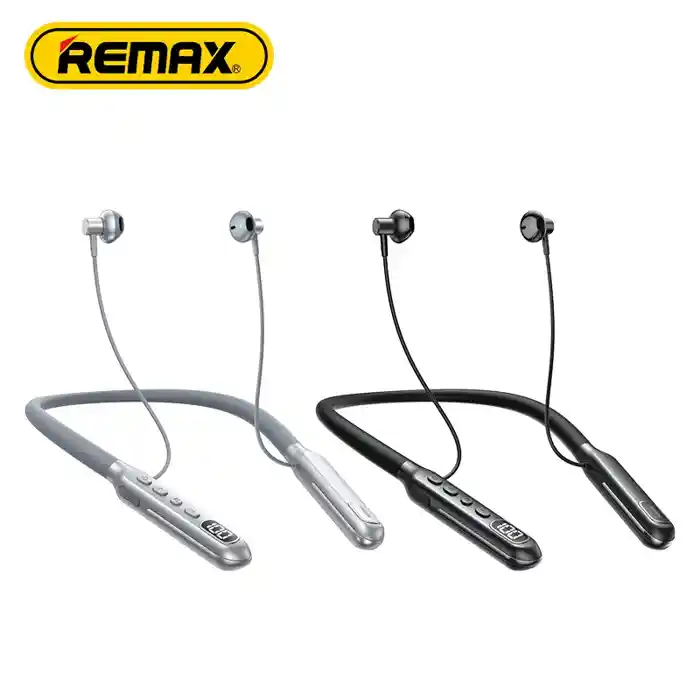 REMAX RB-S3 Wireless Neckband Earphone Sports Headphones With Digital Display